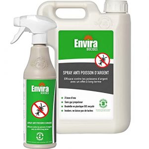 Envira Silberfischspray mit Nachfüllpack