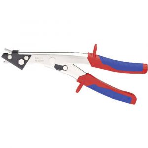 Knipex Convient pour Tôles en fer, tôle en cuivre, aluminium, plastique Grignoteuse 90 55 280