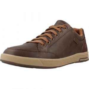 Skechers USA Men's Homme Cavell Sparkman Basket, Chocolat, 42.5 EU