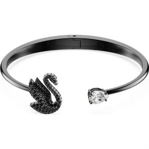 Swarovski Bracelet Femme Swan - 568874 noir,argent