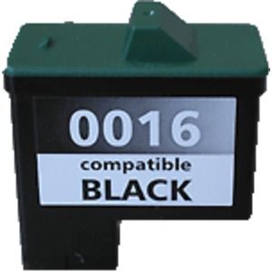 Cartouche compatible Lexmark 10N0016 - Couleur : Noir