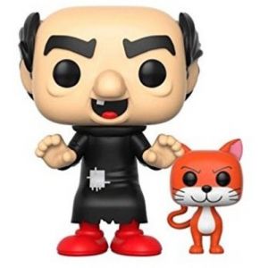 Funko Figurine Pop! Les Schtroumpfs : Gargamel avec Azrael