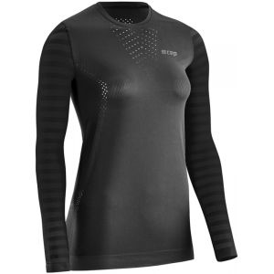 Image de CEP Office Solutions Run Ultralight Long Sleeve Shirt Women, noir M T-shirts course à pied