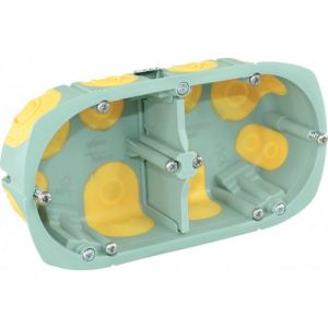 Bo&icirc;te d'encastrement &Oslash;67 mm 2 postes OrganicBox AIR'm&eacute;tic EUROHM