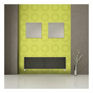 Image de Hudson Reed DRB005B - Radiateur design horizontal chauffage central 1600 x 354 mm