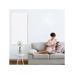 Image de Valderoma Radiateur Tactilo 1 300 W vertical blanc quartz