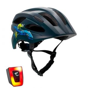 Casque de velo pour enfants de 6 a 12 ans fleche noir certifie en1078