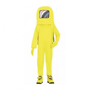 Fiesta guirca Déguisement Astronaute Jaune Enfant 5/6 Ans Jaune 77475