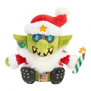 Tomy Warhammer, Peluche Da Red Gobbo, Jouet Doux de Collection pour Adolescents et Adultes, Gobelin Festif Warhammer 40,000, Bombe Grotmas, sous Licence Officielle, Cadeau Original, d&egrave;s 12 Ans