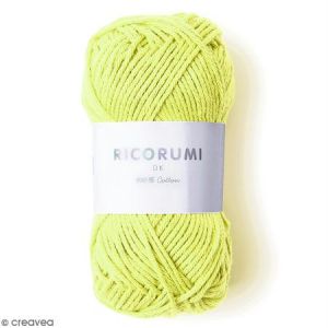 Image de Rico Design Fil à crocheter en coton - Ricorumi - Vert clair - 25 g