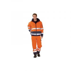 Planam Veste confort de signalisation l entre 1 et 3 polyester veste 1 pièce(s) veste confort signalisation tl orange/marine 100% pes bleu, orange -