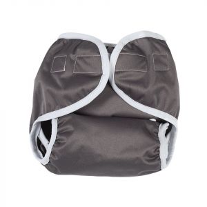P'tits dessous Culotte de protection &agrave; velcro So Protect Taille unique 3-15 kg - Gris