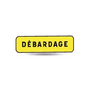 Taliaplast 525124 - Panonceau indication débardage km c2 900x250mm