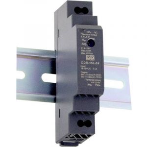 Mean well Convertisseur CC/CC pour rail (DIN) DDR-15G-5 5 V/DC 3 A 15 W 1 x