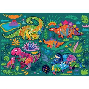 Puzzle 1000 pièces : Dinosaures