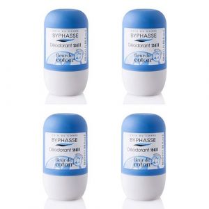 Byphasse Déodorant fleur de coton 24 h