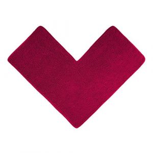 WohnDirect - Badteppich Badematte PARIS Badematten 1 ct Pink (34.99 € / 1 ct)