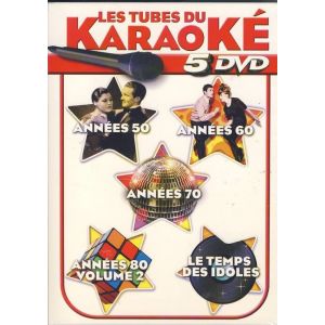 Coffret Les Tubes Du Karaoké - Années 50 + 60 + 70 + 80 - Volume 2 + Temps Des Idoles