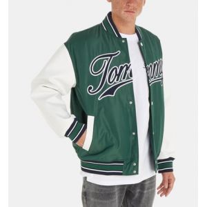 Image de Tommy Jeans Blouson bomber bicolore en nylon