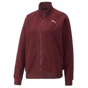 Puma Veste Fit Sherpa grenat femme - S