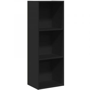 VidaXL Bibliothèque Noir 40x30x114 Cm Bois D'ingénierie
