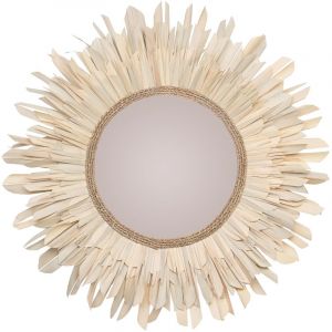 Image de Rendez Vous Déco Miroir Lova en matière naturelle