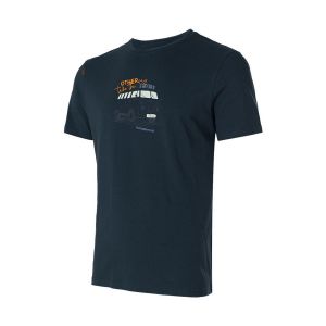 Trangoworld T-shirt Moonlight manche courte bleu marine - S