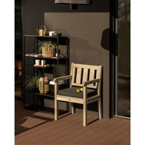 Petit banc de jardin bois – gris