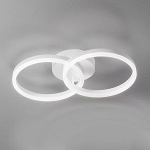 Lumiere Fabas Luce Giotto Applique Murale led Int&eacute;gr&eacute;e Verre Blanc