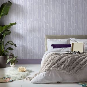 Image de Superfresco Easy Papier peint Envy Ups & Downs Lavender