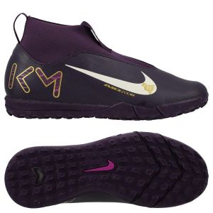 Chaussure de foot montante TF Nike Jr. Mercurial Superfly 10 Academy « Kylian Mbappé » pour ado - Pourpre - Taille 35.5 - Unisex