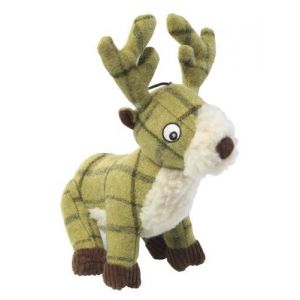 HP656S - Peluche cerf en tweed