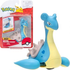 Pokémon PKW3416 Figurine articulée Officielle Lapras 11,5 cm
