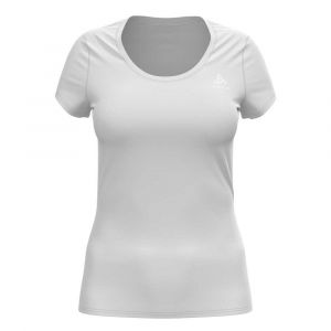 Odlo Maillot manches courtes active f dry light eco blanc femme m