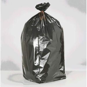 Image de Sacs poubelle noir haute resistance - 160 litres - carton de 100 sacs