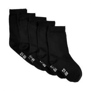 Minymo 5er Pack Ankel Socken Chaussettes, Noir (Schwarz 106), 19-22 (Taille Fabricant: 19) Mixte bébé