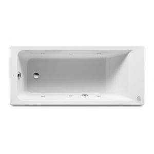 Roca Baignoire rectangulaire hydromassante EASY Tonic 1500 x 700 mm BLANC