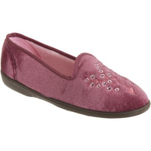 Sleepers Nieta Chaussons en velours Femme (37 EUR) (Rose) UTDF524