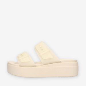 Crocs Mules compensées femme Brooklyn Frosted Low