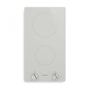 Klarstein Kochheld Plaque Induction 2 Feux - 3500W Boost, 30cm, Commande Rotative, Vitroc&eacute;ramique, Indicateur Chaleur R&eacute;siduelle, S&eacute;curit&eacute;