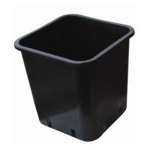 Image de Nuova Pasquini & Bini Pot carré noir 12X12X13 1,5L x 50pcs