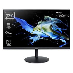 Image de Acer CBA242YAbir Monitor PC 23.8", Display VA Full HD, 75 Hz, 1 ms (VRB), 16:9, FreeSync, VGA, HDMI (1.4), Lum 250cd/m2, ZeroFrame