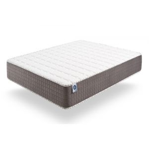 Matelas Extrafresh 140 x 190 cm Mousse à Mémoire Memofresh - Technologie Aero-Latex Haute Durabilité - 24 cm - Blanc