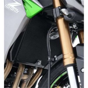 Image de R&G Protection de radiateur Noire Kawasaki Z750 / Z800 / Z1000 / VERSYS 1000