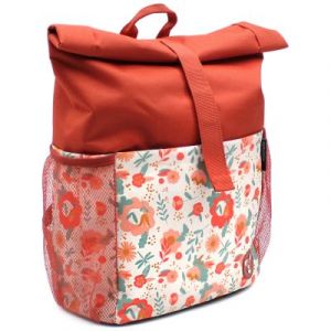 Les Déglingos LES Sac à Dos rolltop Melimelos la biche, Unisex Kids, Terracotta, Taille Unique