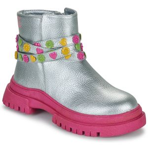 Agatha Ruiz de la Prada Boots enfant MATI Argenté - Taille 28,29,30,31,32,33,34