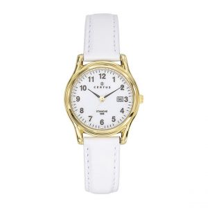 Certus Montre femme - 646594 Bracelet Cuir Blanc