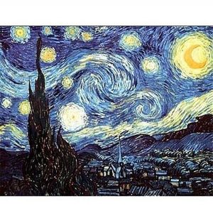 Dtoys La nuit étoilée - Puzzle Van Gogh Vincent 1000 pièces