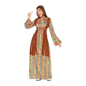 FIESTAS GUIRCA D&eacute;guisement Hippie Costume Adulte Femme Taille 38-40