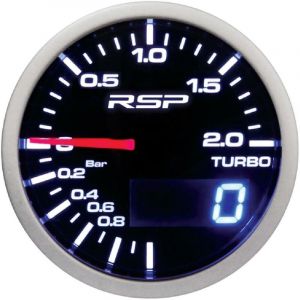 MANOMETRE DE PRESSION DE TURBO RSP D 52MM LED